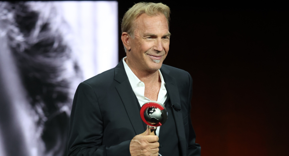Kevin Costner for 'Horizon: An American Saga' at CinemaCon 2024.