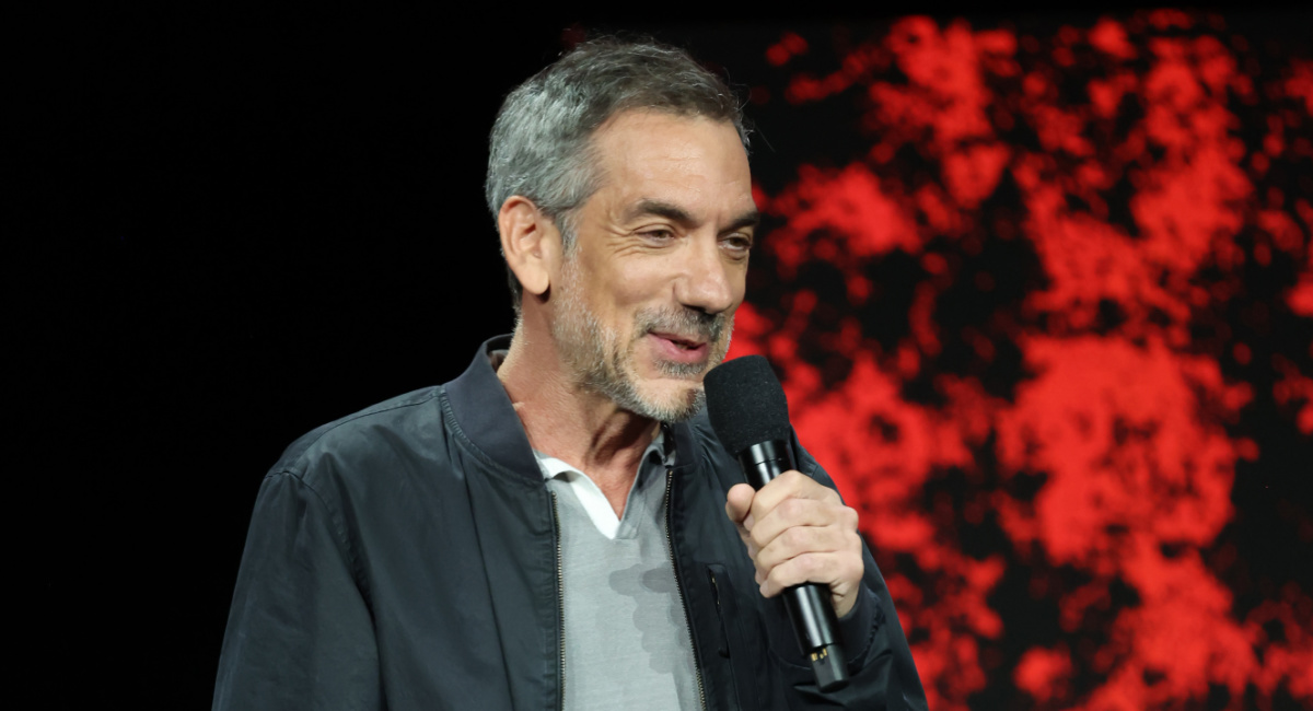 Director Todd Phillips for 'Joker: Folie à Deux' at CinemaCon 2024.