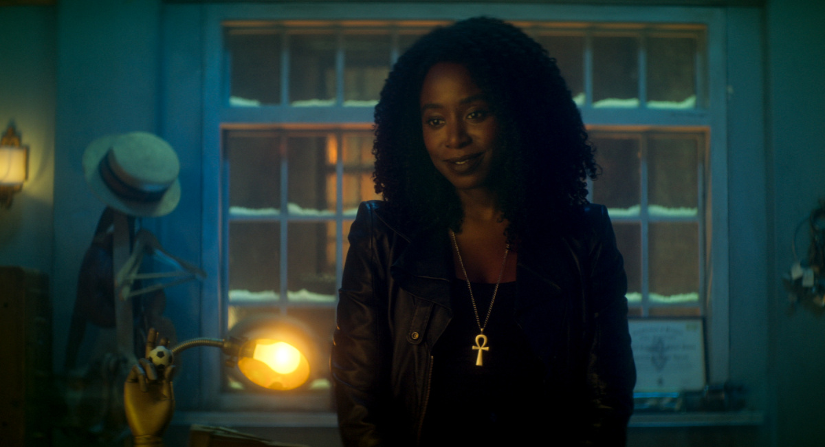 Kassius Nelson as Crystal Palace in 'Dead Boy Detectives.'