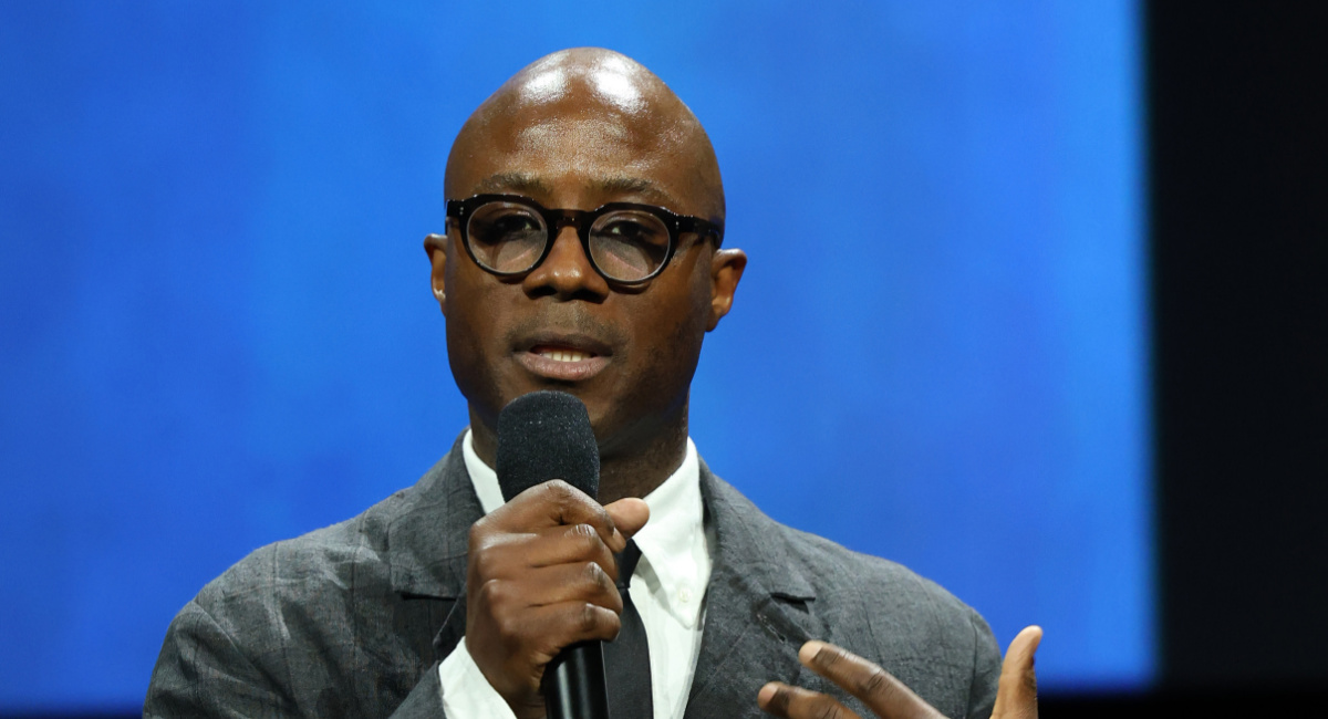 Director Barry Jenkins at Disney's 2024 CinemaCon Presentation.