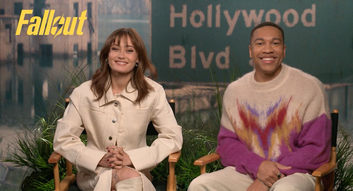 Ella Purnell and Aaron Moten talk 'Fallout.'