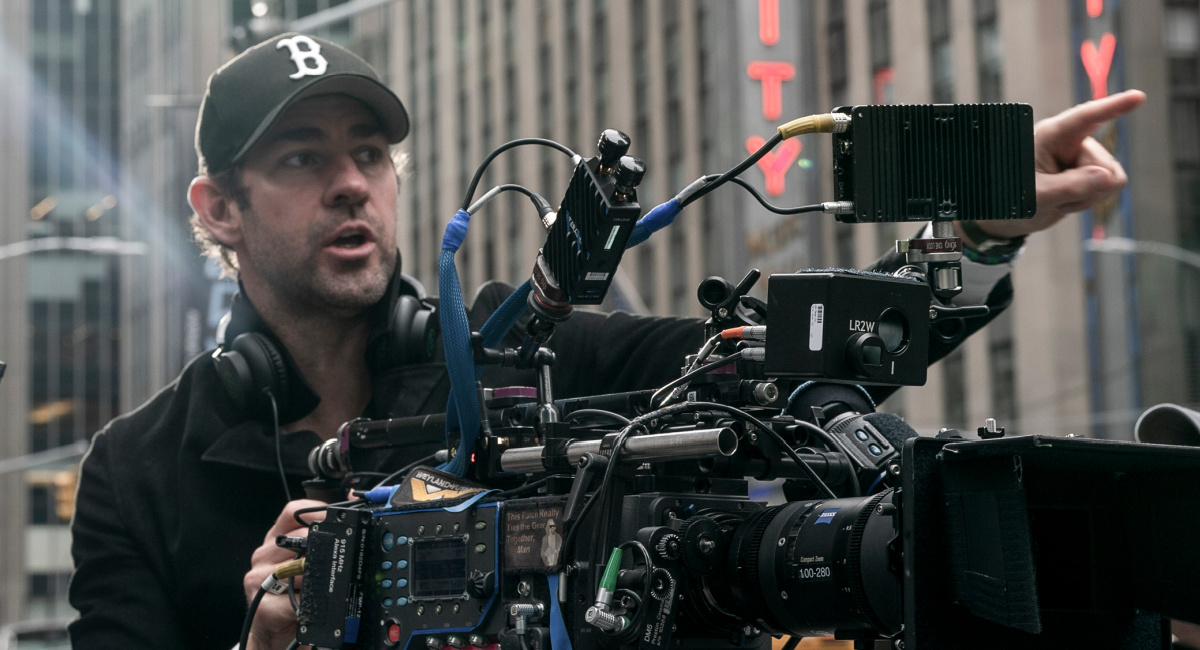 Director John Krasinski on the set of Paramount Pictures' 'IF.'