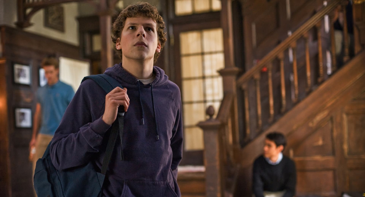 Jesse Eisenberg in 'The Social Network'.