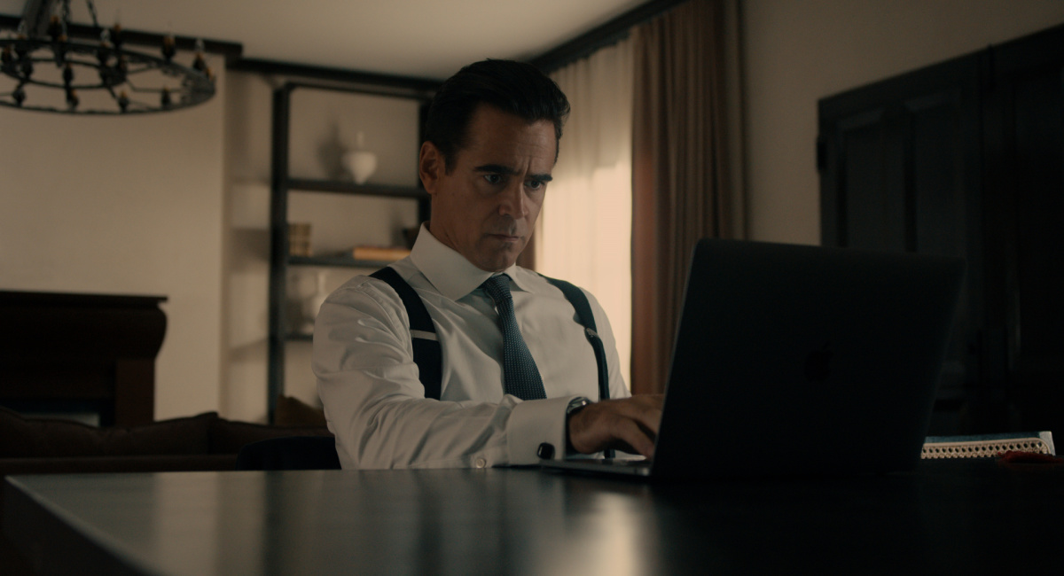 Colin Farrell in 'Sugar,' premiering April 5, 2024 on Apple TV+.
