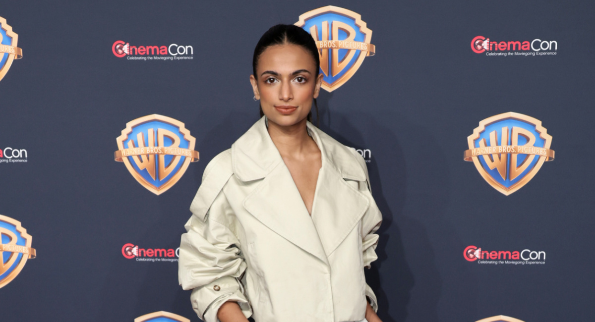 'The Watchers' director Ishana Night Shyamalan at CinemaCon 2024.