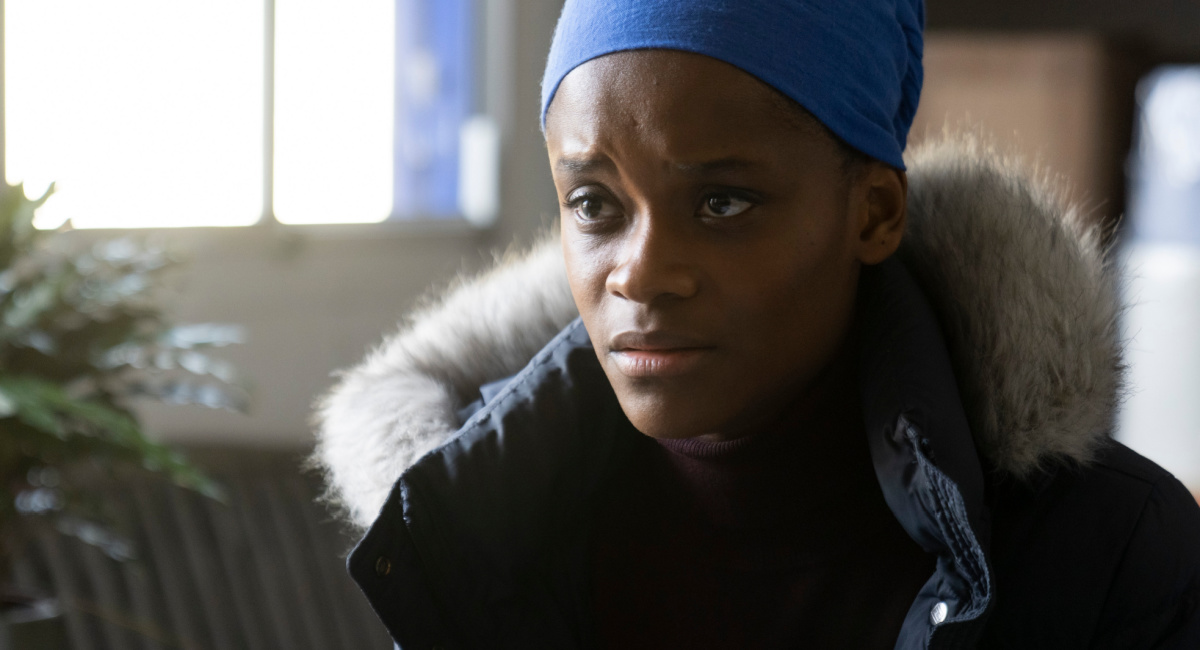 Letitia Wright in ''Aisha'.