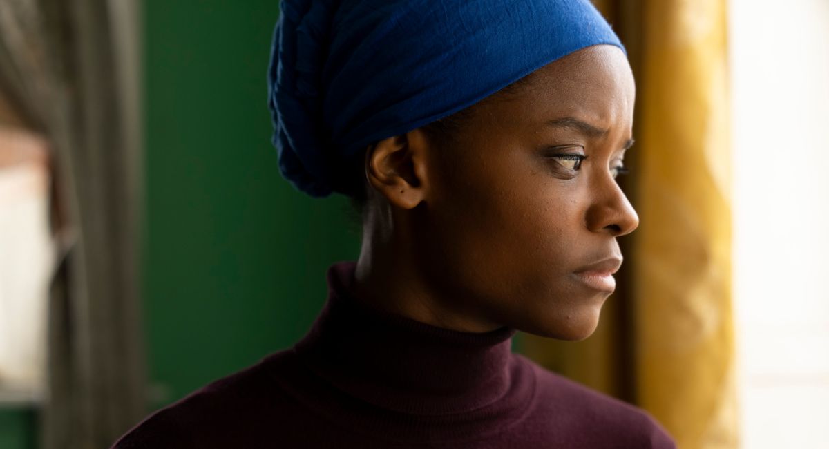 Letitia Wright in ''Aisha'.