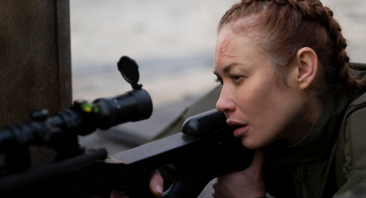 Olga Kurylenko in 'Chief of Station'.
