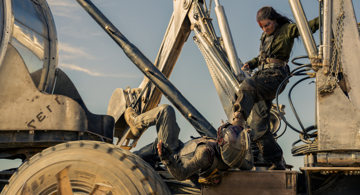Anya Taylor-Joy as Furiosa in Warner Bros. Pictures’ action adventure 'Furiosa: A Mad Max Saga,' a Warner Bros. Pictures release.