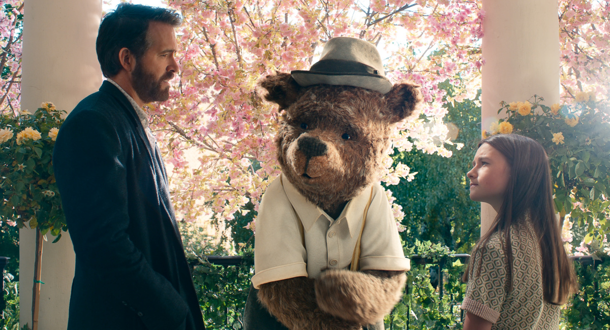 Ryan Reynolds (Cal), Louis Gossett Jr. (Lewis) and Cailey Fleming (Bea) star in Paramount Pictures' 'IF.'