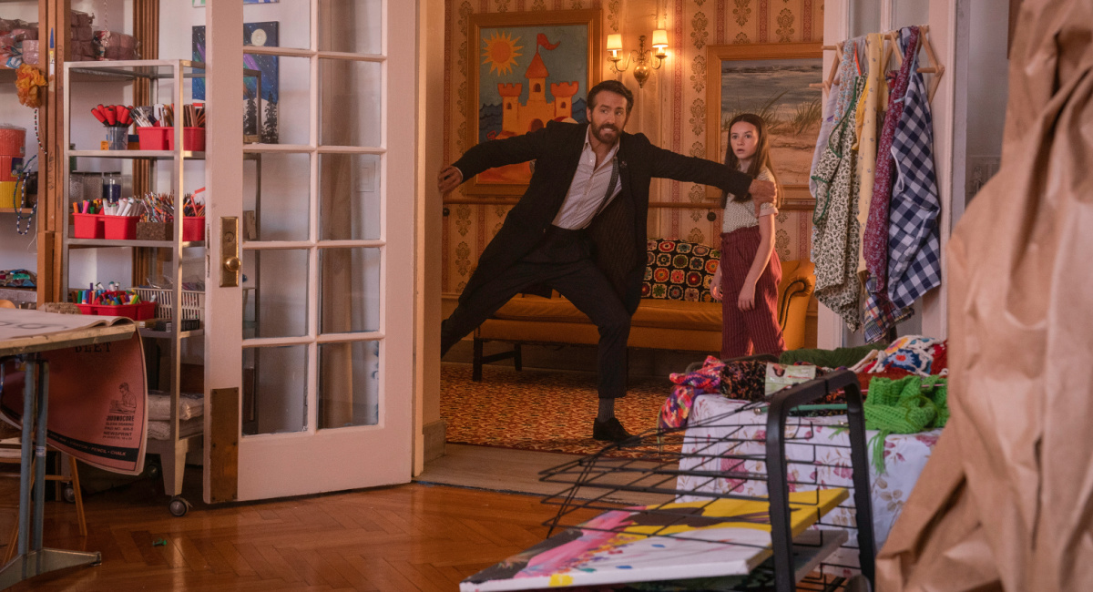 Ryan Reynolds and Cailey Fleming star in Paramount Pictures' 'IF.'