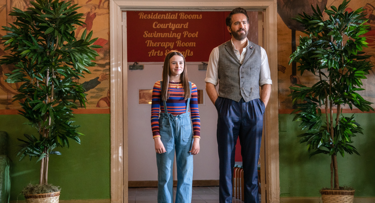Cailey Fleming and Ryan Reynolds star in Paramount Pictures' 'IF.'