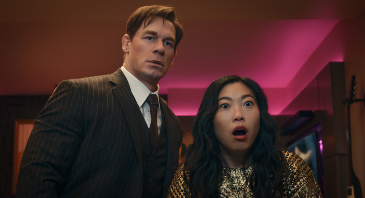 John Cena and Awkwafina in 'Jackpot!'