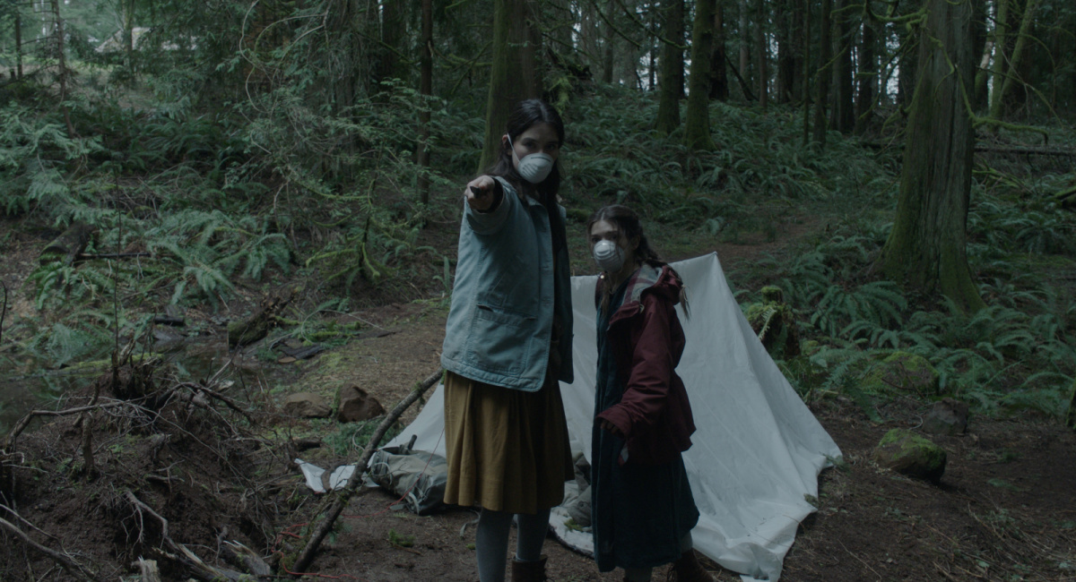 Sarah Pidgeon and Katie Douglas in 'Lazareth.'