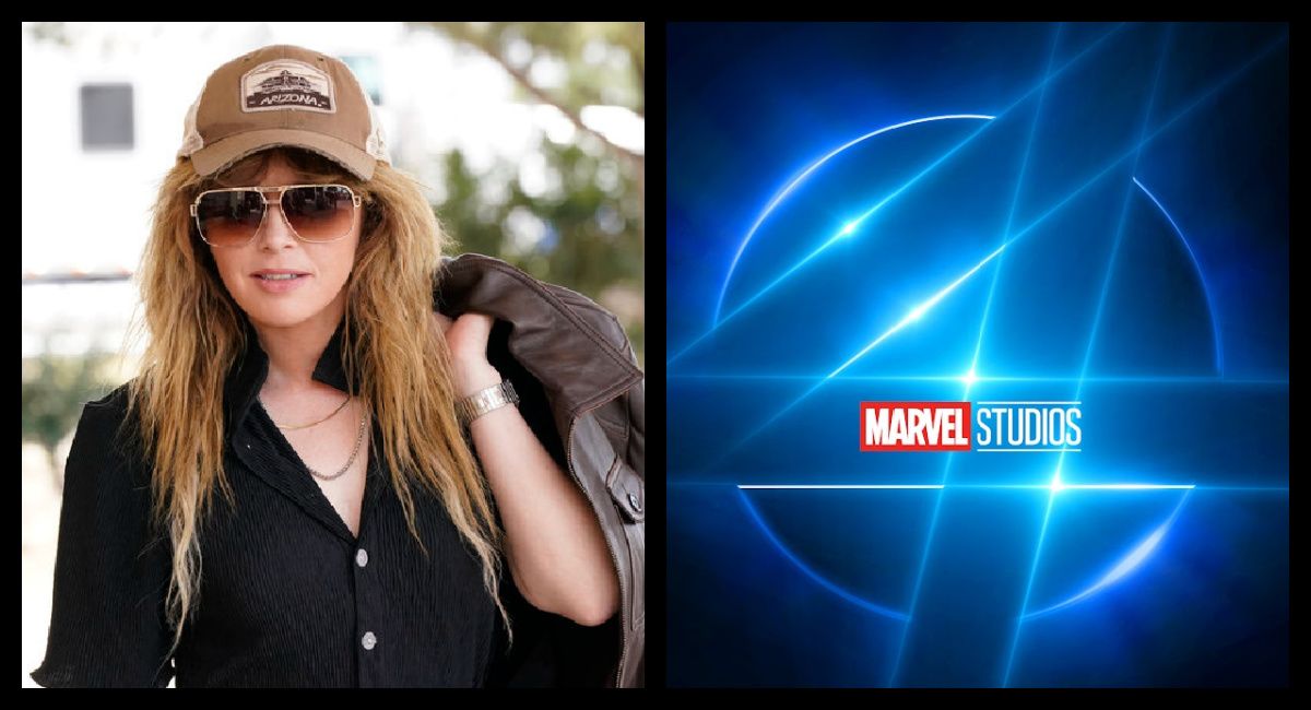 (Left) Natasha Lyonne as Charlie Cale in Peacock's 'Poker Face.' Photo by: Karolina Wojtasik/Peacock. (Right) Marvel Studio's 'Fantastic Four.'