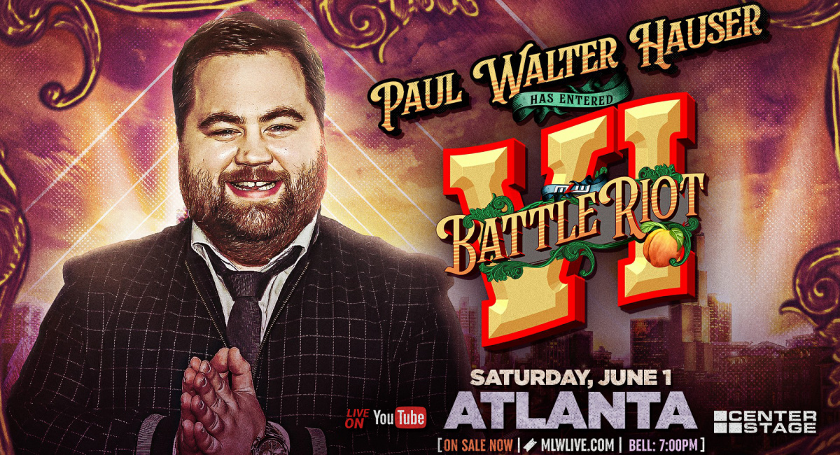 Paul Walter Hauser in 'Battle Riot VI'.