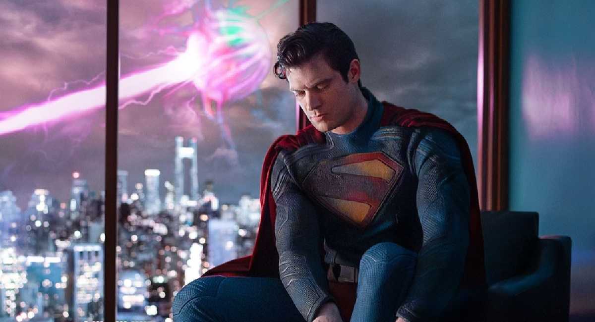 First Look at James Gunn’s Superman Suited Up