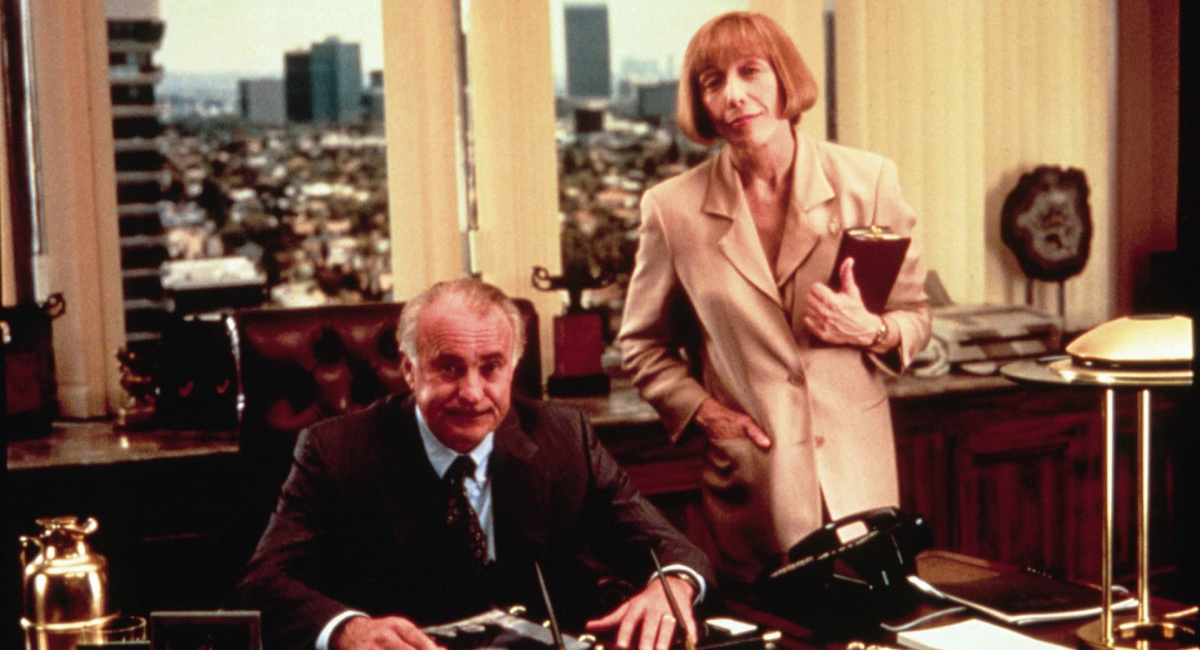 Dabney Coleman and Lily Tomlin in 'The Beverly Hillbillies'.