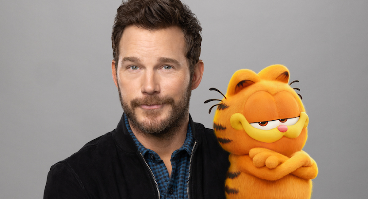 Chris Pratt as the voice of Garfield in 'The Garfield Movie'.