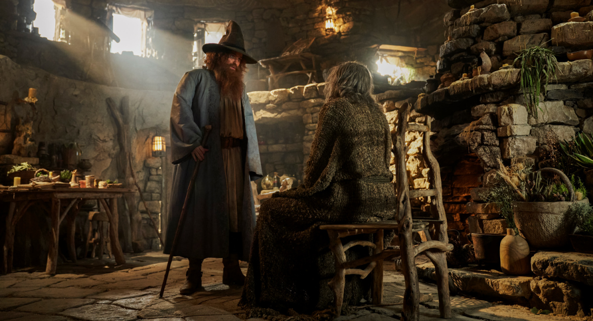 Rory Kinnear as Tom Bombadil in 'The Lord of the Rings: The Rings of Power' season 2.
