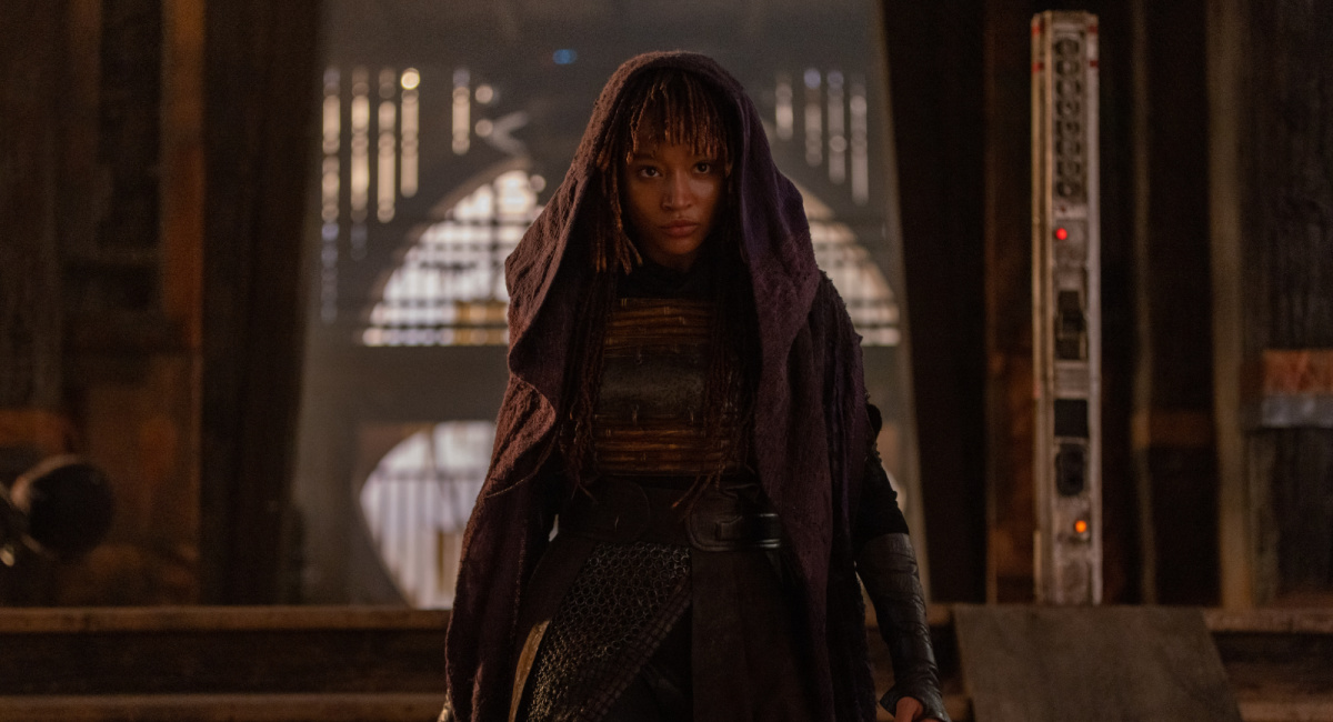 Mae (Amandla Stenberg) in Lucasfilm's 'The Acolyte', exclusively on Disney+.