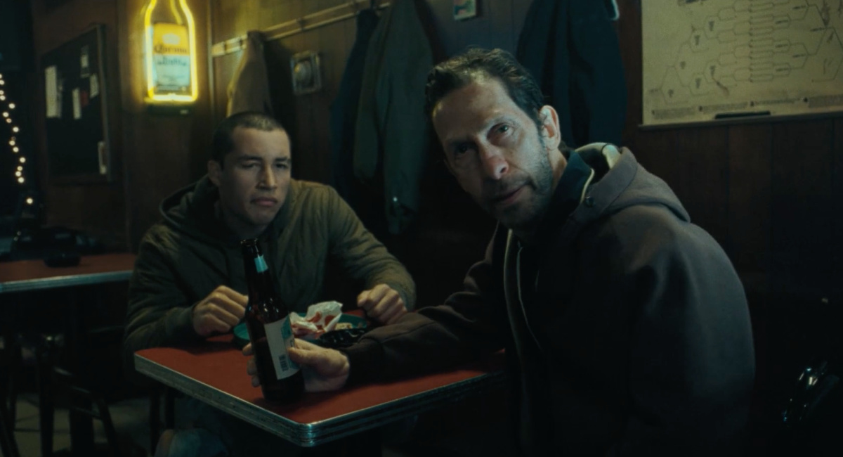 Andrew Liner and Tim Blake Nelson in 'Bang Bang'.