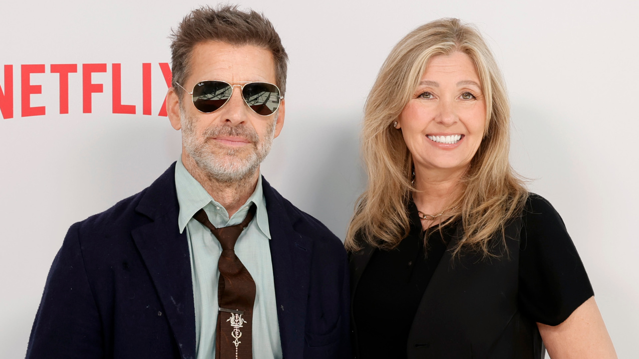 Director Zack Snyder and producer Deborah Snyder at Next on Netflix Animation Preview.