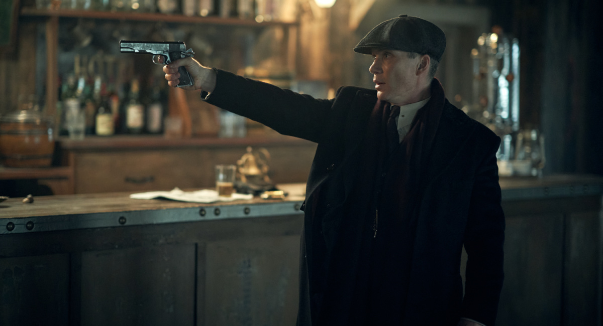 Cillian Murphy in 'Peaky Blinders'.