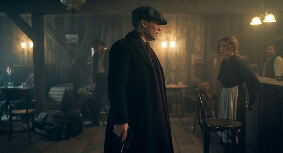 Cillian Murphy in 'Peaky Blinders'.