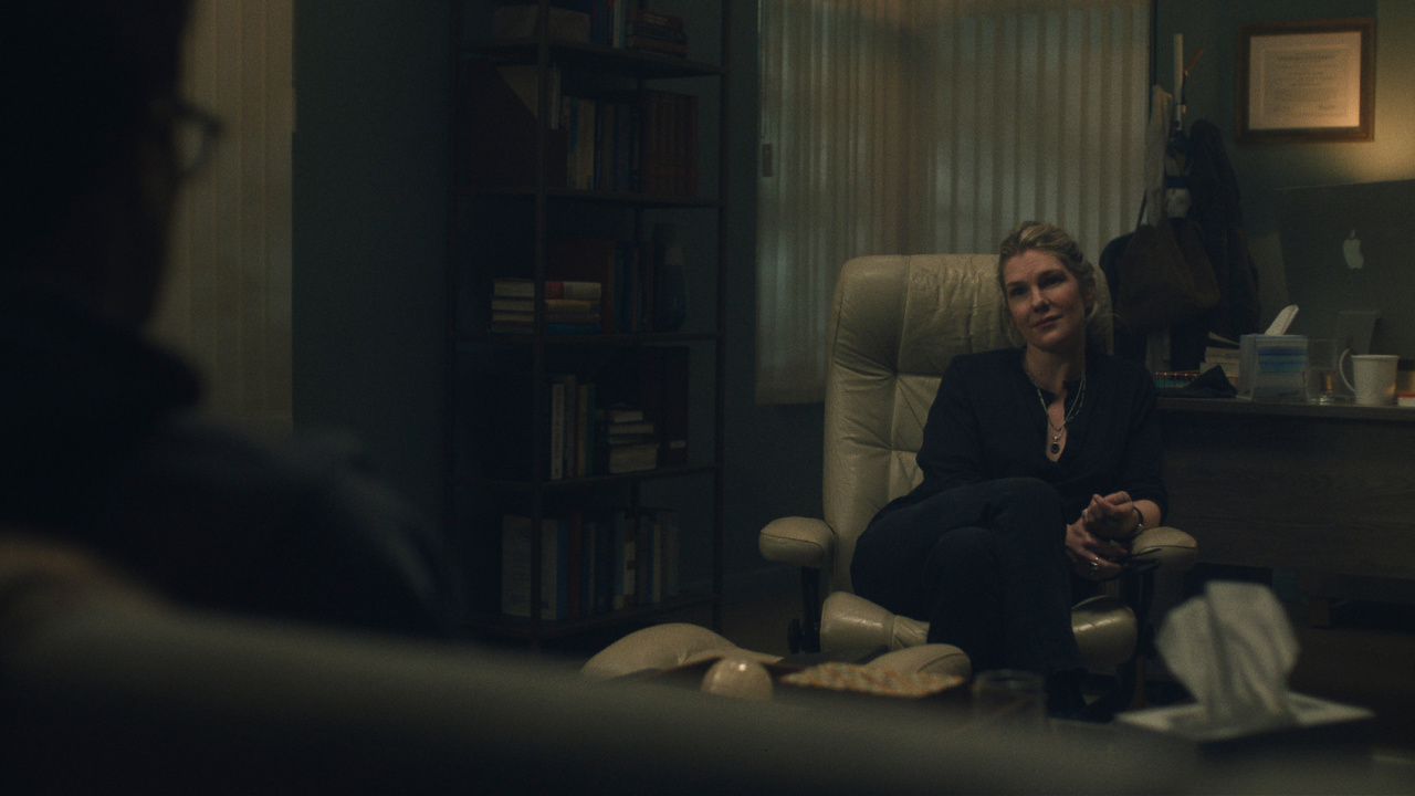 Lily Rabe in 'Presumed Innocent,' premiering June 12, 2024 on Apple TV+.