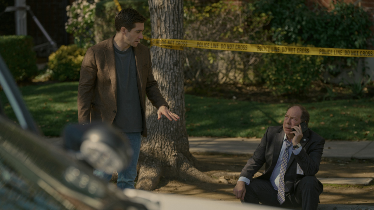 Jake Gyllenhaal and Bill Camp in 'Presumed Innocent,' premiering June 12, 2024 on Apple TV+.