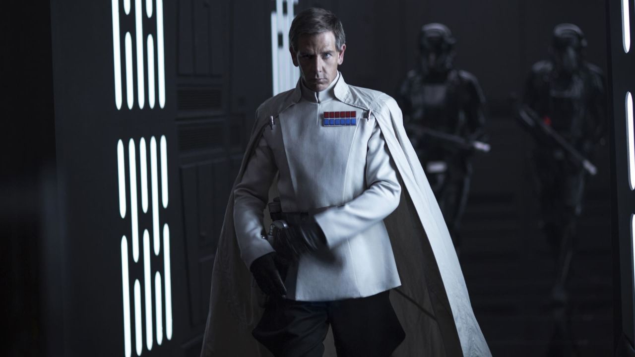 Ben Mendelsohn as Orson Krennic in 'Rogue One: A Star Wars Story'.