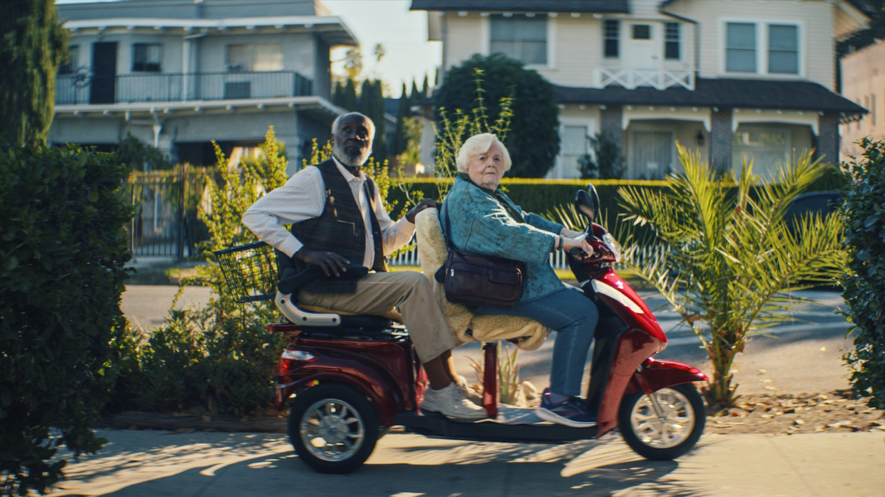 Richard Roundtree and June Squibb in 'Thelma', a Magnolia Pictures release. Photo courtesy of Magnolia Pictures.