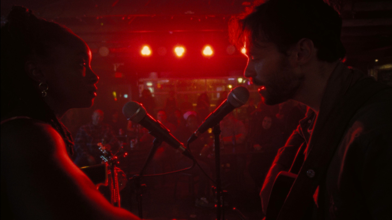 KiKi Layne and Thomas Doherty in Nicole Riegel’s 'Dandelion'.