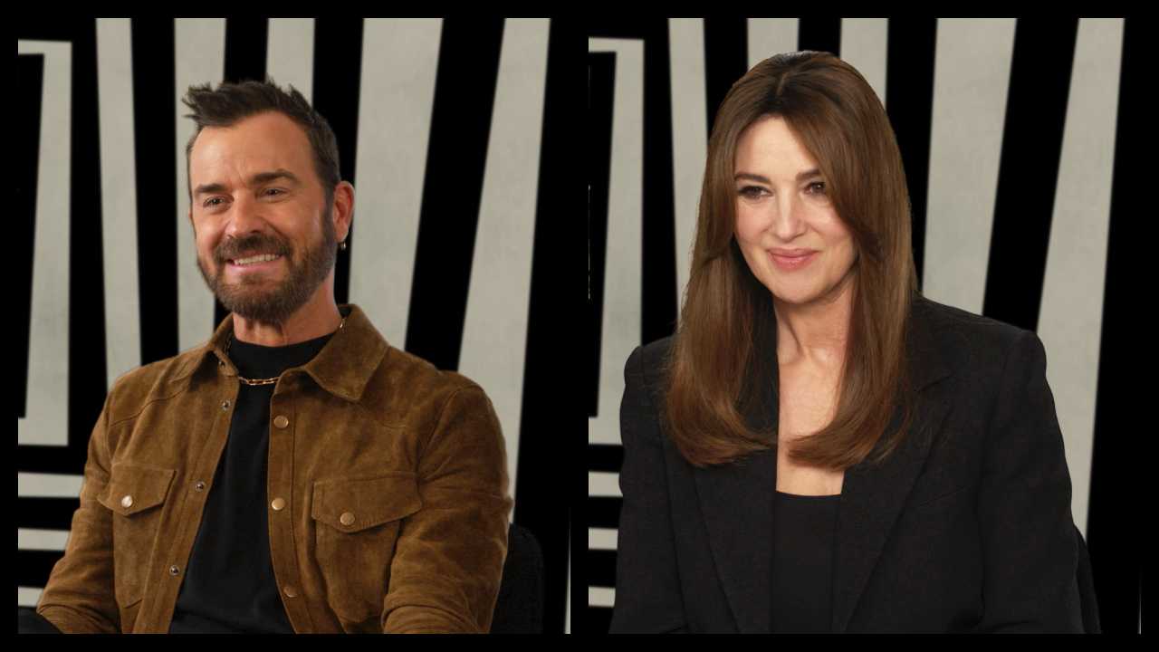 'Beetlejuice Beetlejuice' - Justin Theroux and Monica Bellucci