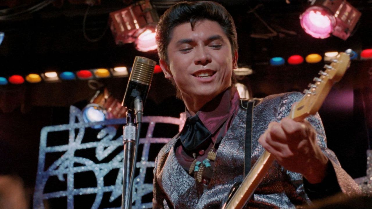 Lou Diamond Phillips as Ritchie Valens in 'La Bamba'. Photo: Columbia Pictures.