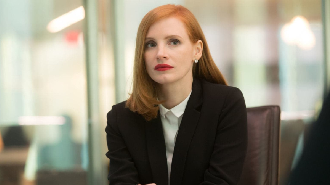 Jessica Chastain as Madeline "Elizabeth" Sloane in 'Miss Sloane.'