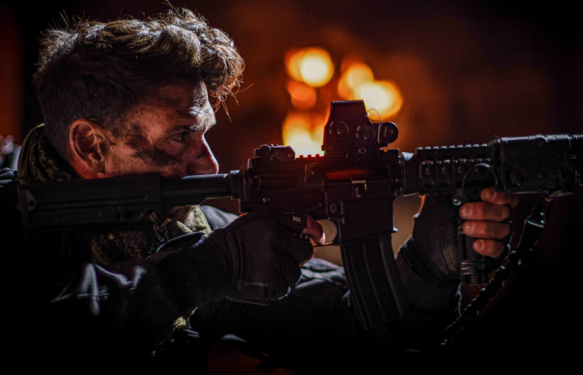 Frank Grillo in 'Hounds of War'. Photo courtesy of XYZ Films.