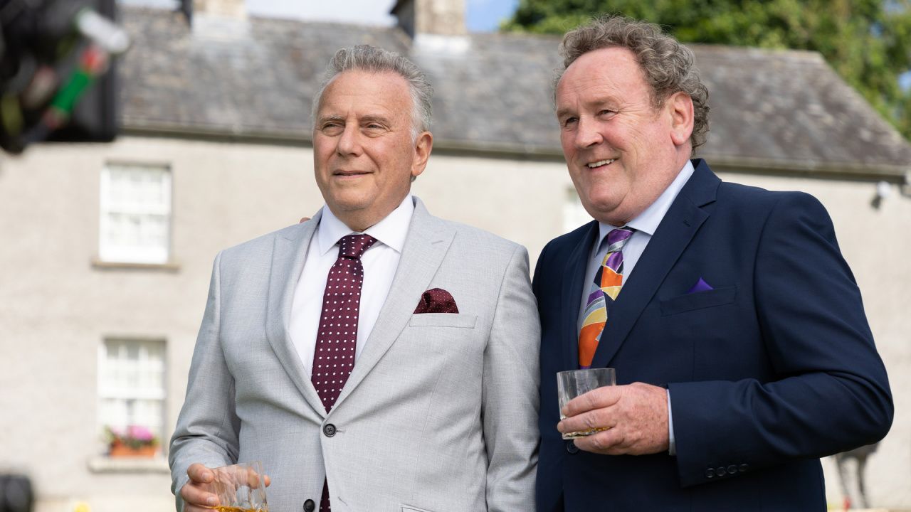 (L to R) Paul Reiser and Colm Meaney in 'The Problem with People'. Photo: Quiver Distribution.