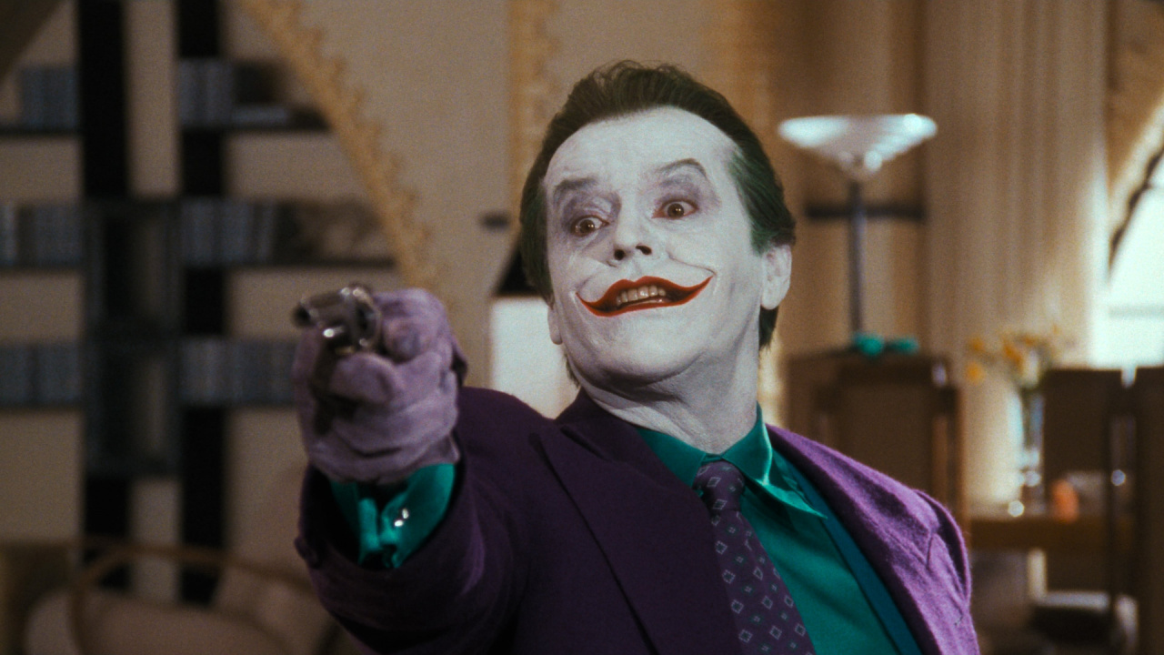 Jack Nicolson as the Joker in 1989's 'Batman'. Photo: Warner Bros.