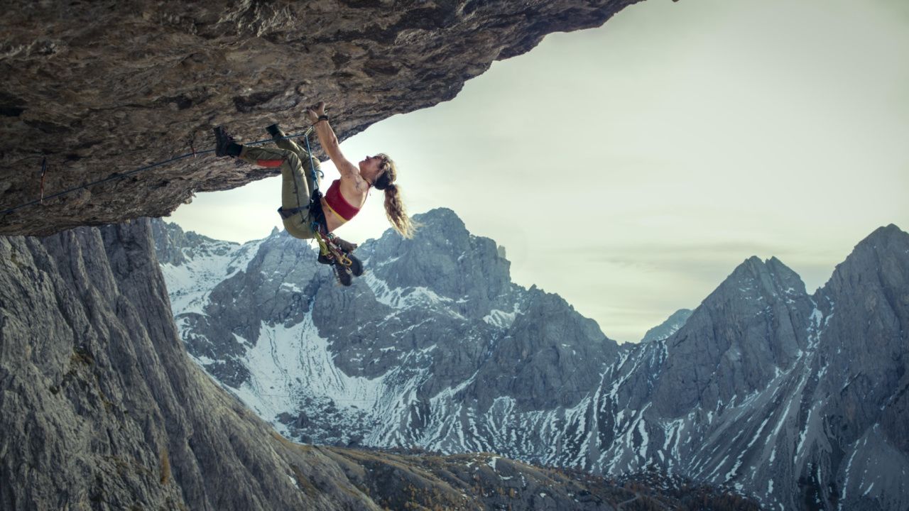 Lily James in 'Cliffhanger'. Photo: Rocket Science.