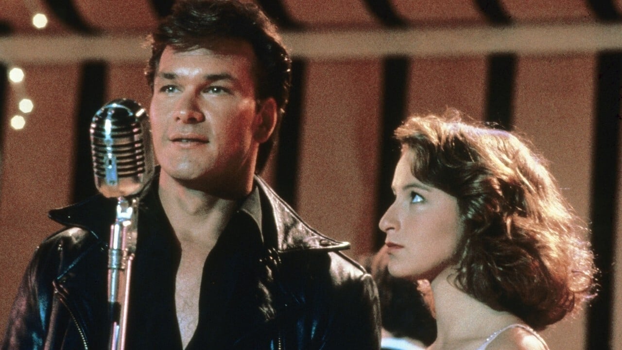 (L to R) Patrick Swayze and Jennifer Grey in 'Dirty Dancing'. Photo: Vestron Pictures.