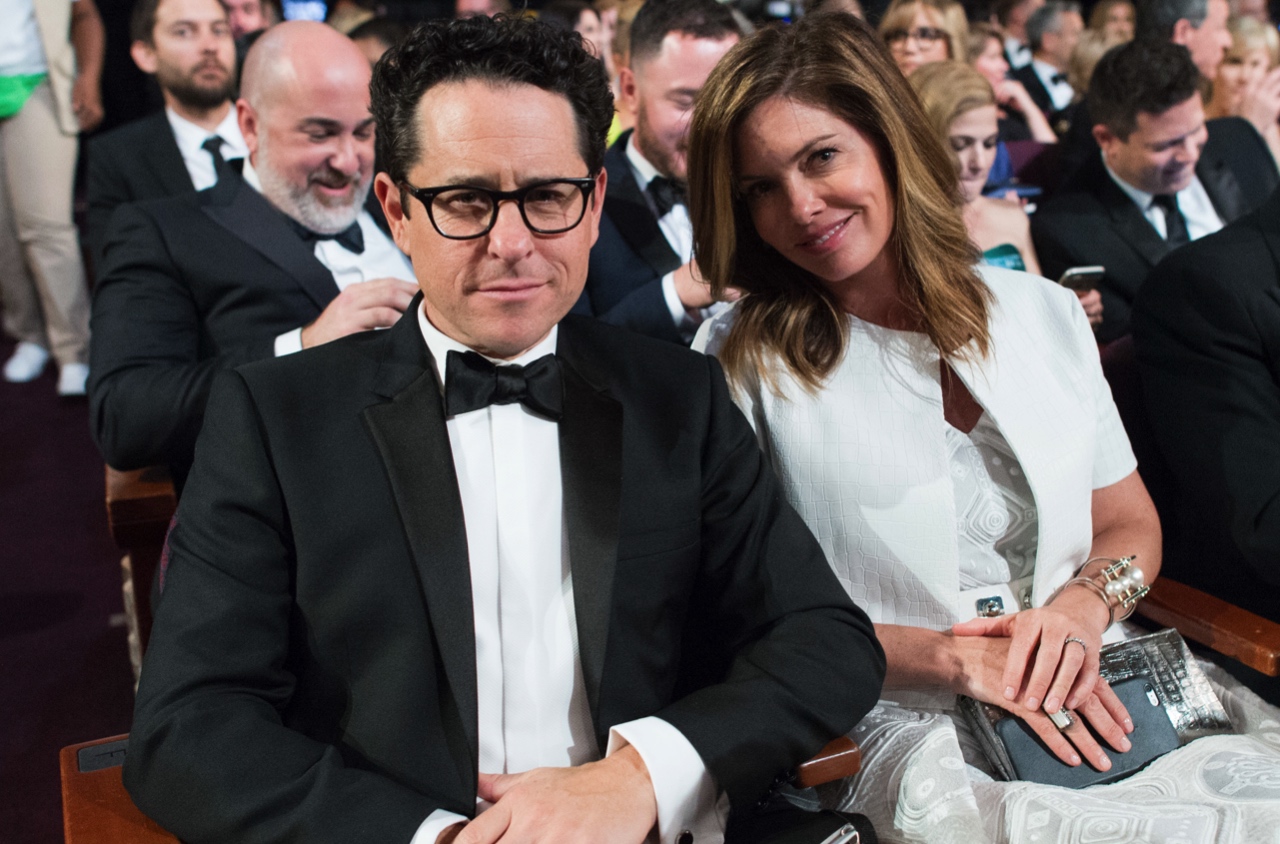 J.J. Abrams and Katie McGrath during the live ABC Telecast of The 88th Oscars® at the Dolby® Theatre in Hollywood, CA on Sunday, February 28, 2016. Photo: Matt Petit / ©A.M.P.A.S.Copyright: Scott Diussa.