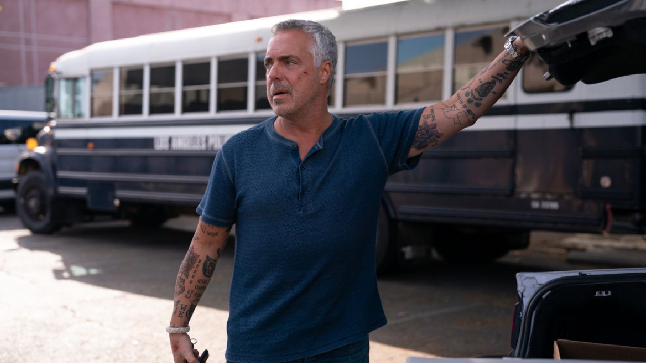 Titus Welliver as Harry Bosch on 'Bosch: Legacy' season 2. Credit: Tyler Golden/Amazon Freevee. Copyright: Amazon Freevee.