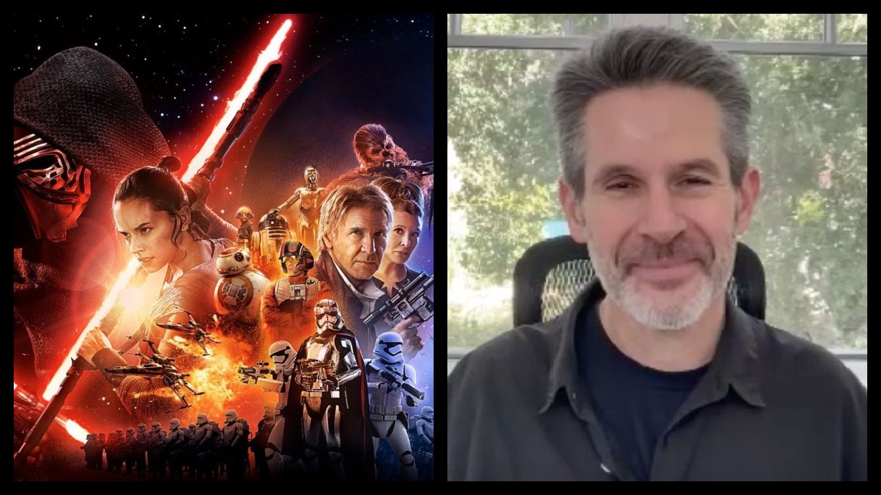 (Left) The cast of 'Star Wars: The Force Awakens'. Photo: Lucasfilm. (Right) 'Invasion' series creator Simon Kinberg.