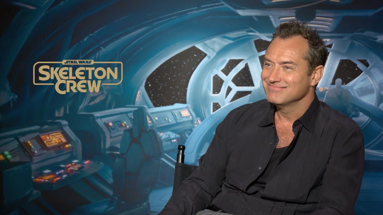 Jude Law stars in 'Star Wars: Skeleton Crew', exclusively on Disney+.