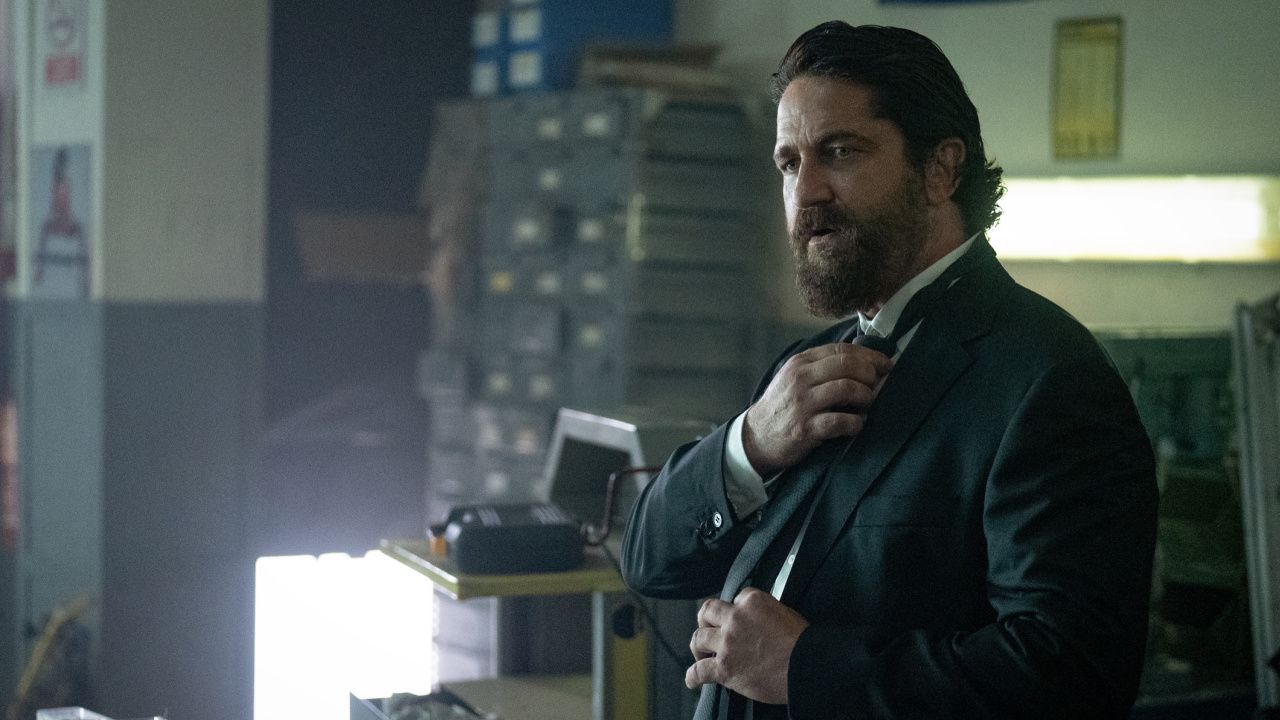 Gerard Butler as 'Big Nick' O'Brien in 'Den of Thieves 2: Pantera'. Photo Credit: Rico Torres for Lionsgate.