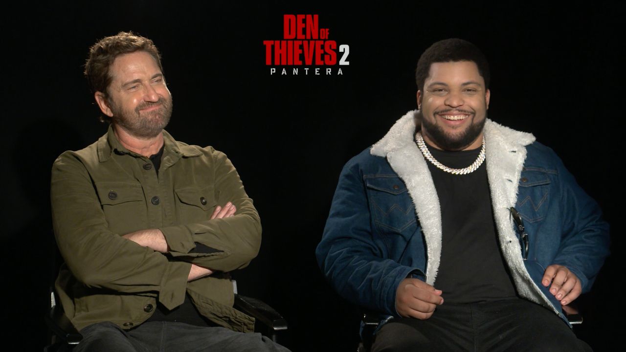 (L to R) Gerard Butler and O'Shea Jackson Jr. star in 'Den of Thieves 2: Pantera'.