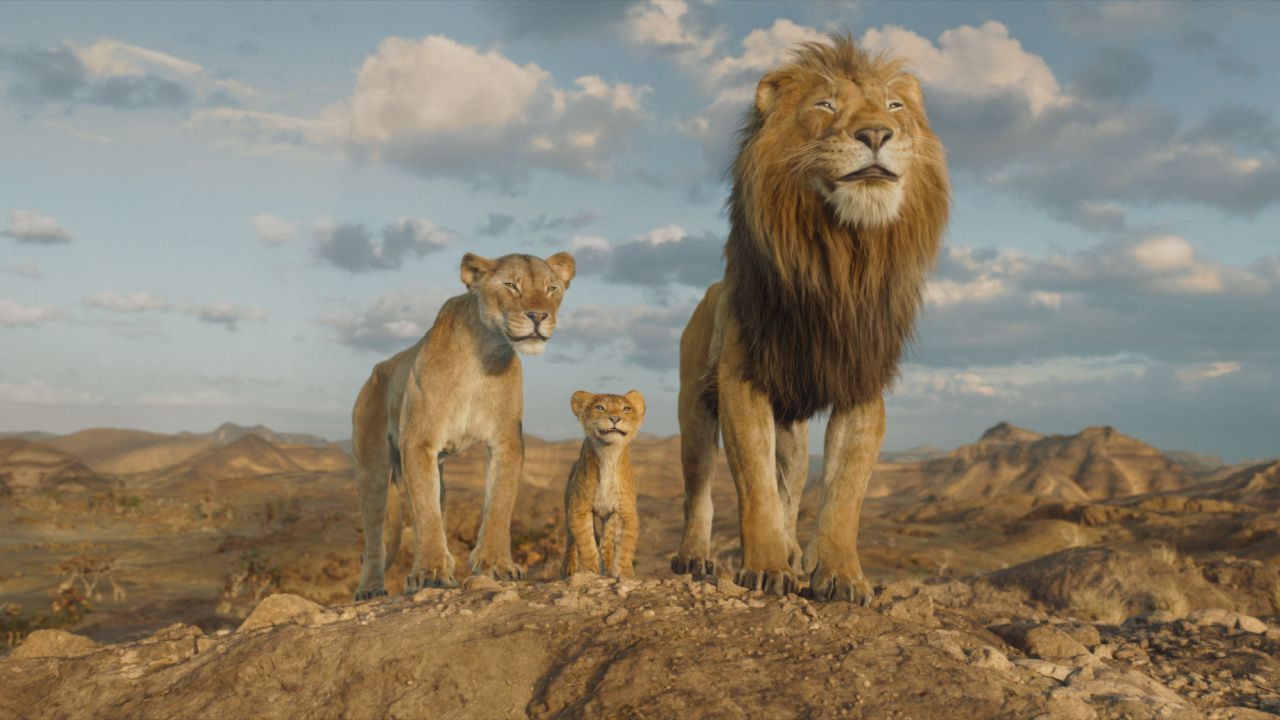 (L to R) Afia (voiced Anika Noni Rose), Young Mufasa (voiced by Braelyn Rankins) and Masego (voiced by Keith David) in Disney’s 'Mufasa: The Lion King'. Photo courtesy of Disney. © 2024 Disney Enterprises Inc. All Rights