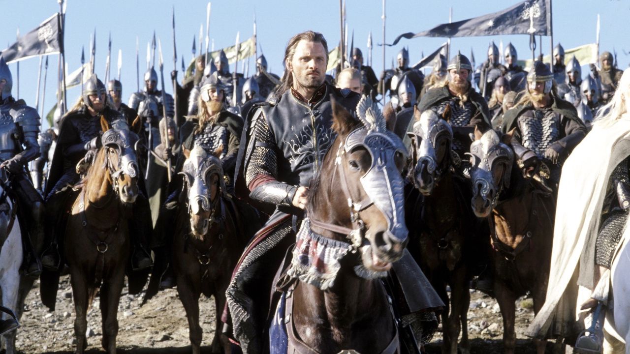 Viggo Mortensen as Aragorn Elessar in director Peter Jackson's 'The Lord of the Rings: The Return of the King.' Photo: Warner Bros.